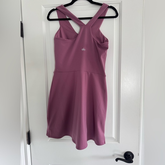 Alo Airbrush Real Dress in Soft Mulberry NHWT - Picture 5 of 6